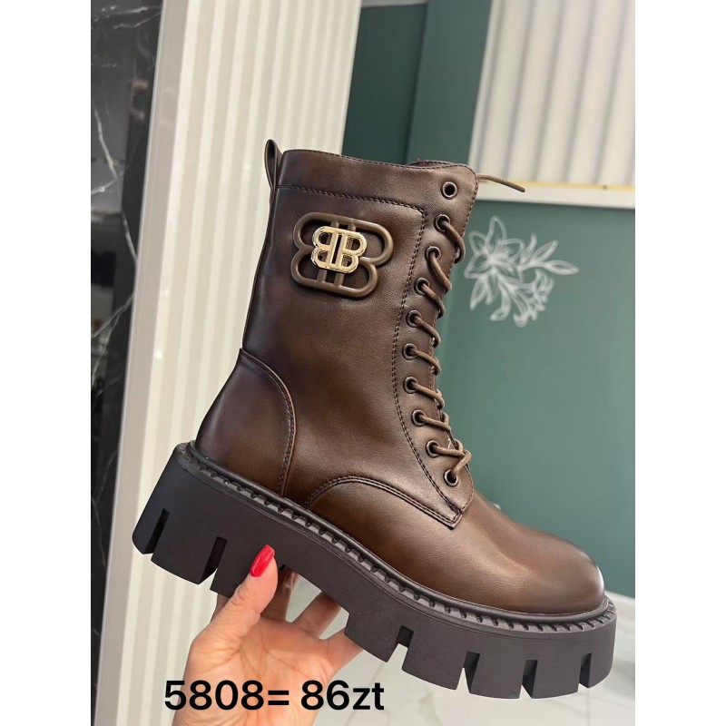 Buty Botki DAMSKIE (36-41,12par)Kolor Jak na zdzięciu