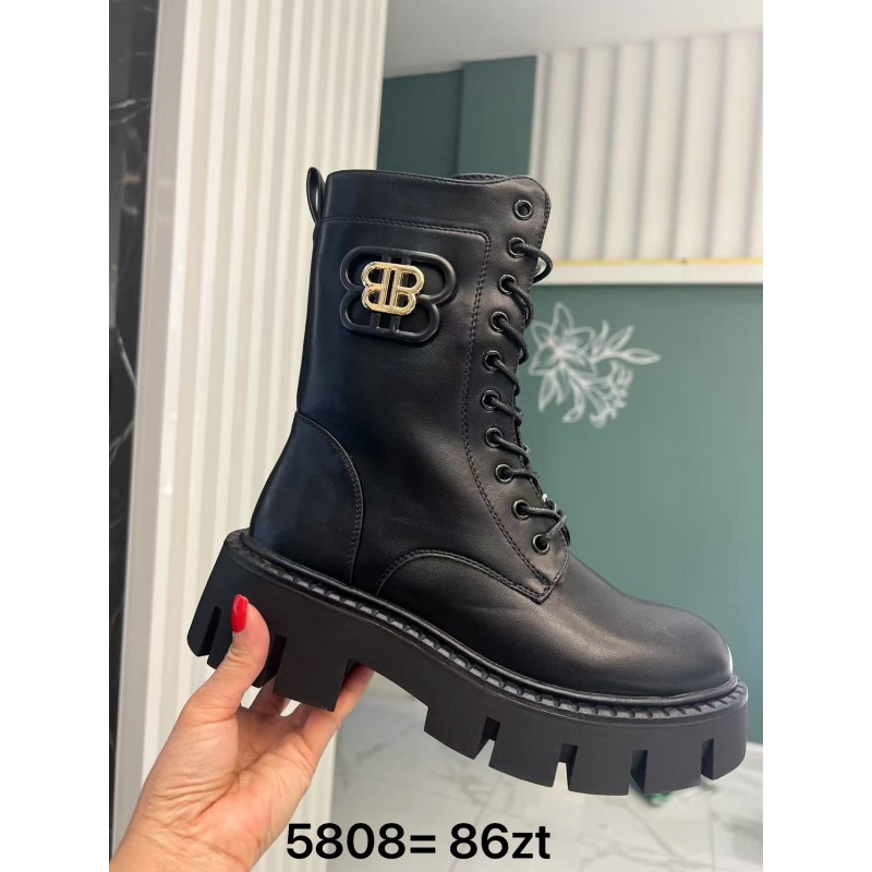 Buty Botki DAMSKIE (36-41,12par)Kolor Jak na zdzięciu