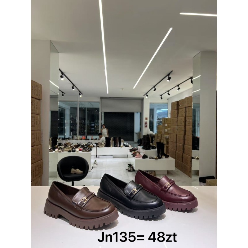 Buty Półbuty DAMSKIE (36-41,12par)Kolor Jak na zdzięciu