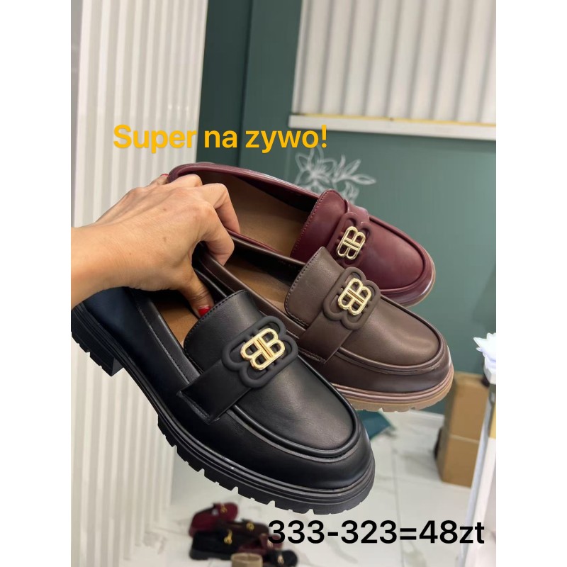 Buty Półbuty DAMSKIE (36-41,12par)Kolor Jak na zdzięciu