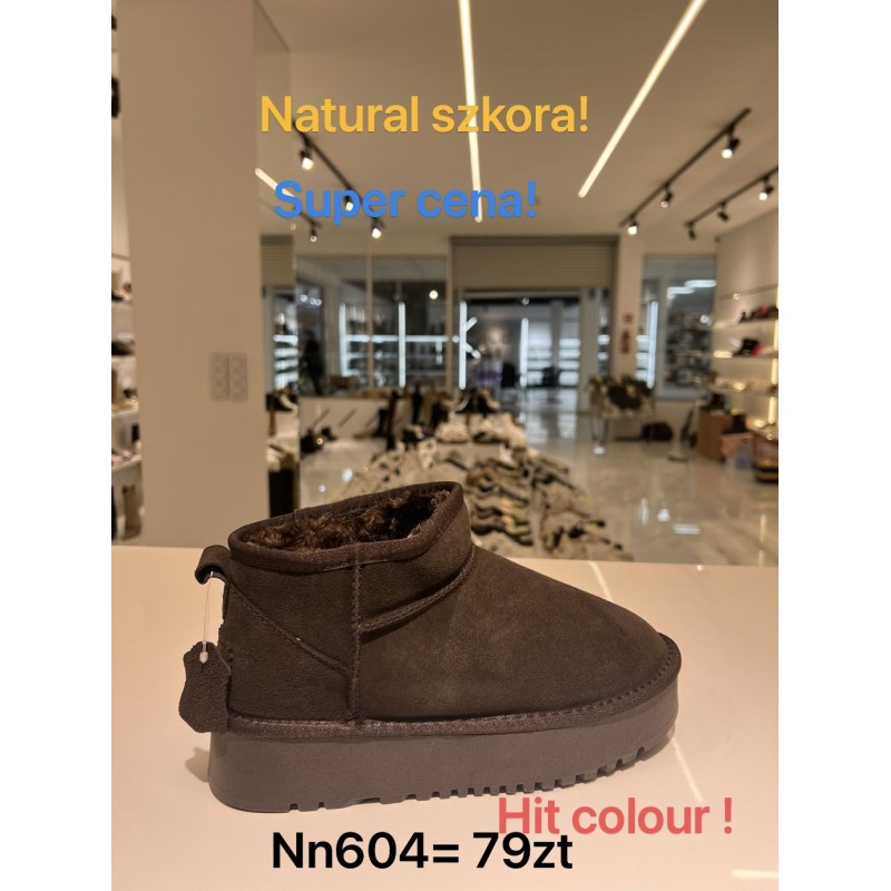 Buty Botki DAMSKIE (36-41,12par)Kolor Jak na zdzięciu