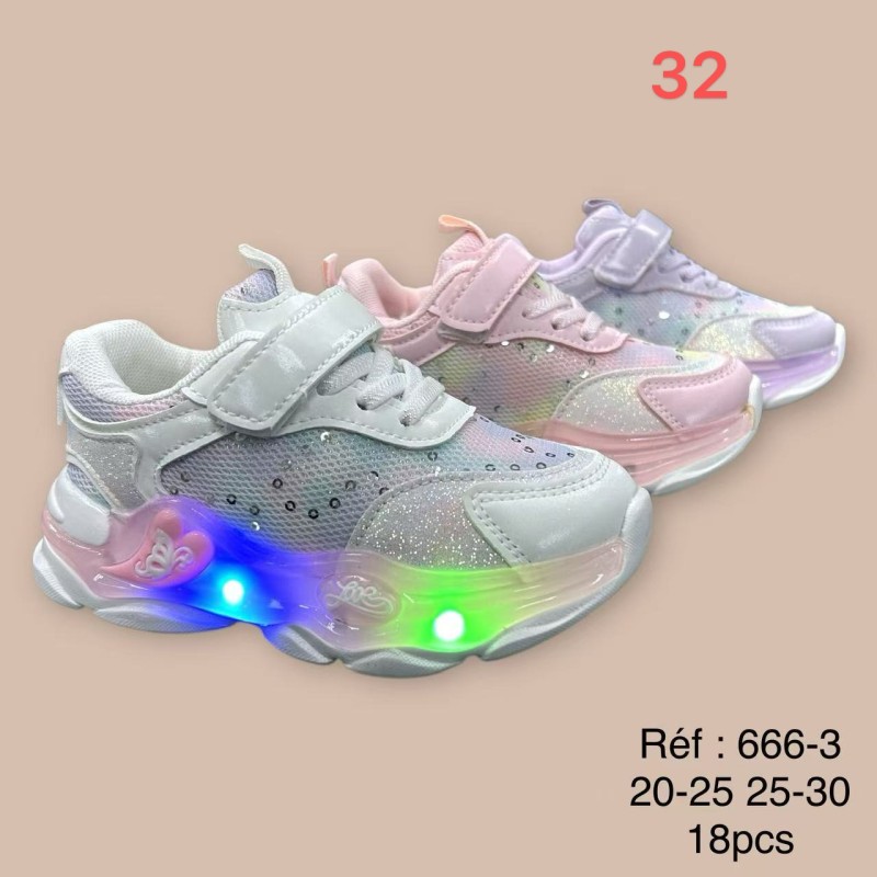 Buty Sportowe DZIECIĘCE (20-25,18par)Kolor Jak na zdzięciu