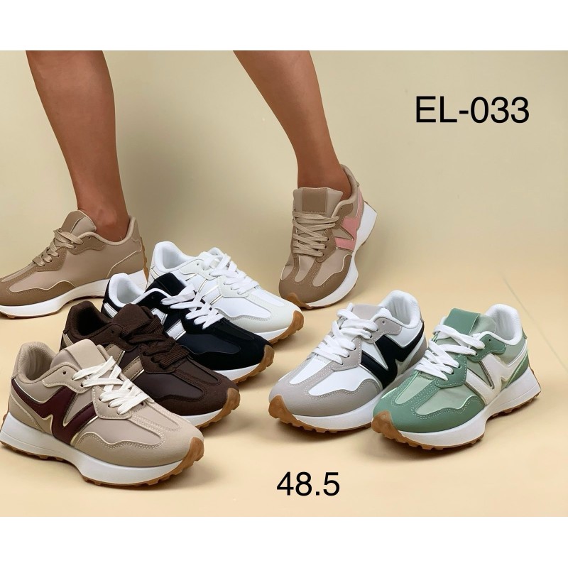 Buty Sportowe DAMSKIE(36-41,12par)Kolor Jak na zdzięciu