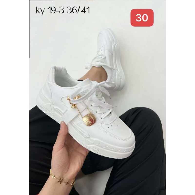 Buty Sportowe DAMSKIE(36-41,12par)Kolor Jak na zdzięciu