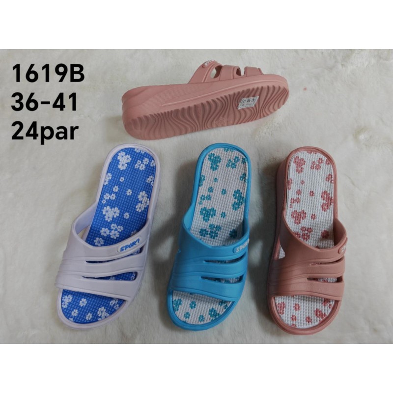 Buty Klapki DAMSKIE(36-41,24par)Kolor Jak na zdzięciu