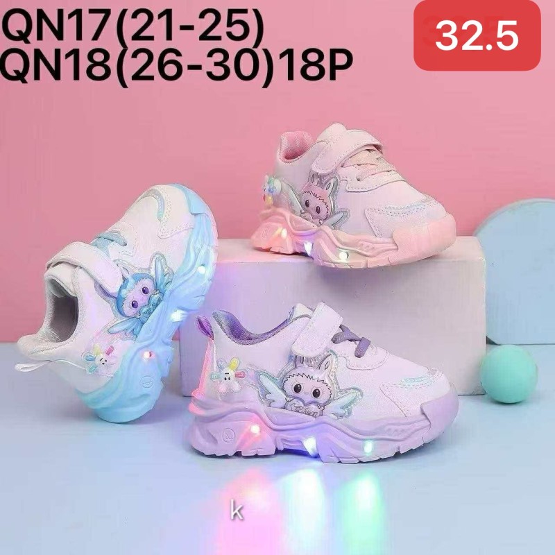 Buty Sportowe DZIECIĘCE (21-25,18par)Kolor Jak na zdzięciu