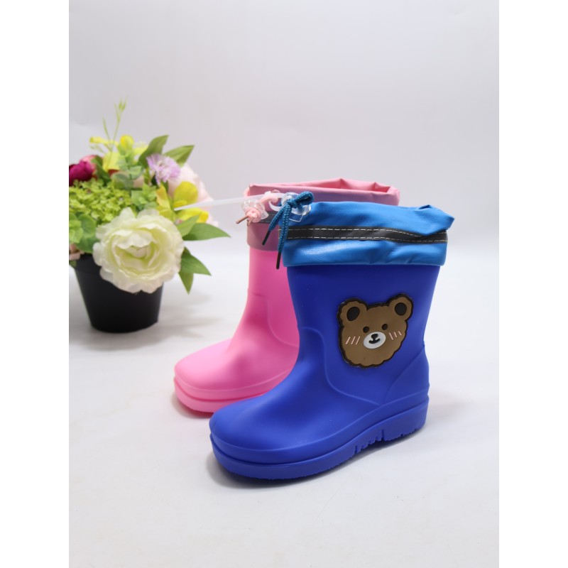 KALOSZE DZIECIĘCE . SIZE: 26-30 (20 PAR/PACZKA) KOLOR JAK NA ZDZIĘCIU