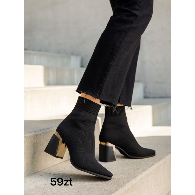 Buty Botki DAMSKIE(36-41,12par)Kolor Jak na zdzięciu