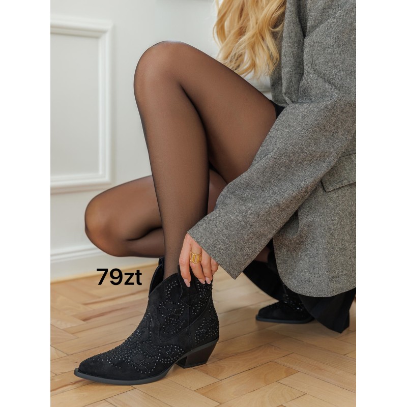Buty Botki DAMSKIE(36-41,12par)Kolor Jak na zdzięciu