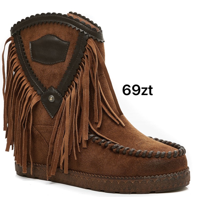Buty Botki DAMSKIE(36-41,12par)Kolor Jak na zdzięciu