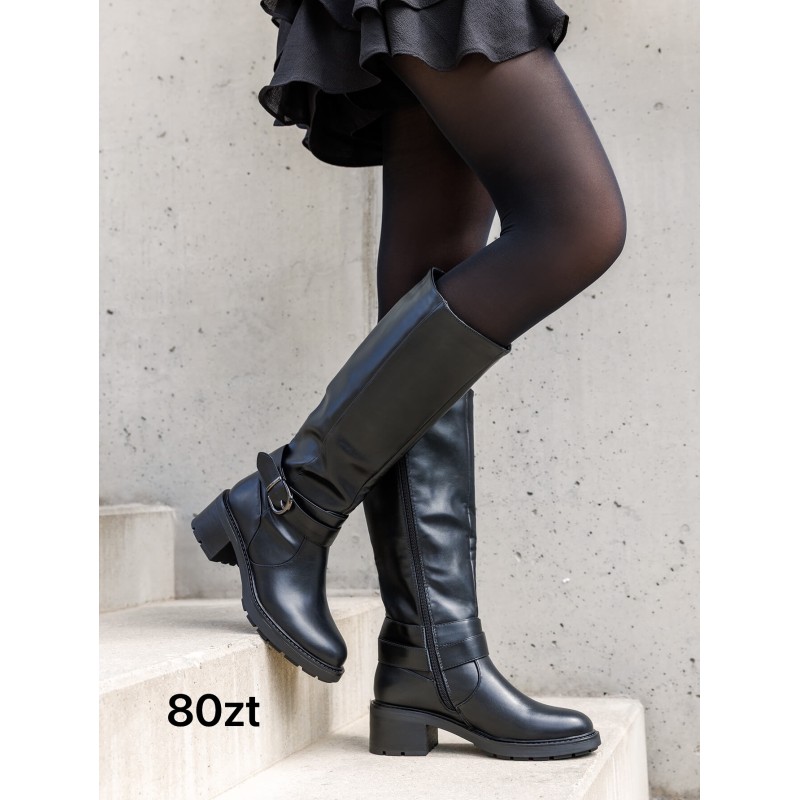 Buty Botki DAMSKIE(36-41,12par)Kolor Jak na zdzięciu