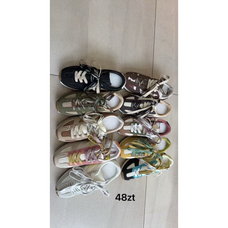 Buty Sportowe DAMSKIE(36-41,12par)Kolor Jak na zdzięciu