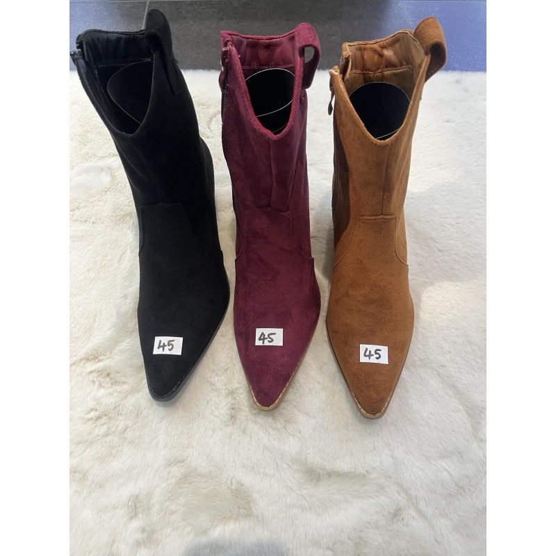 Buty Botki DAMSKIE (36-41,12par)Kolor Jak na zdzięciuu