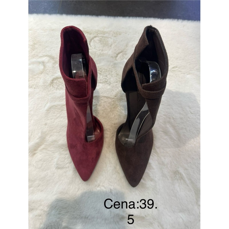 Buty Botki DAMSKIE (36-41,12par)Kolor Jak na zdzięciuu