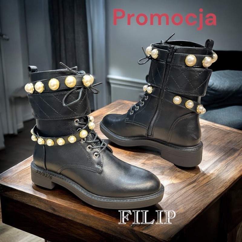 Buty Botki DAMSKIE (36-41,12par)Kolor Jak na zdzięciuu