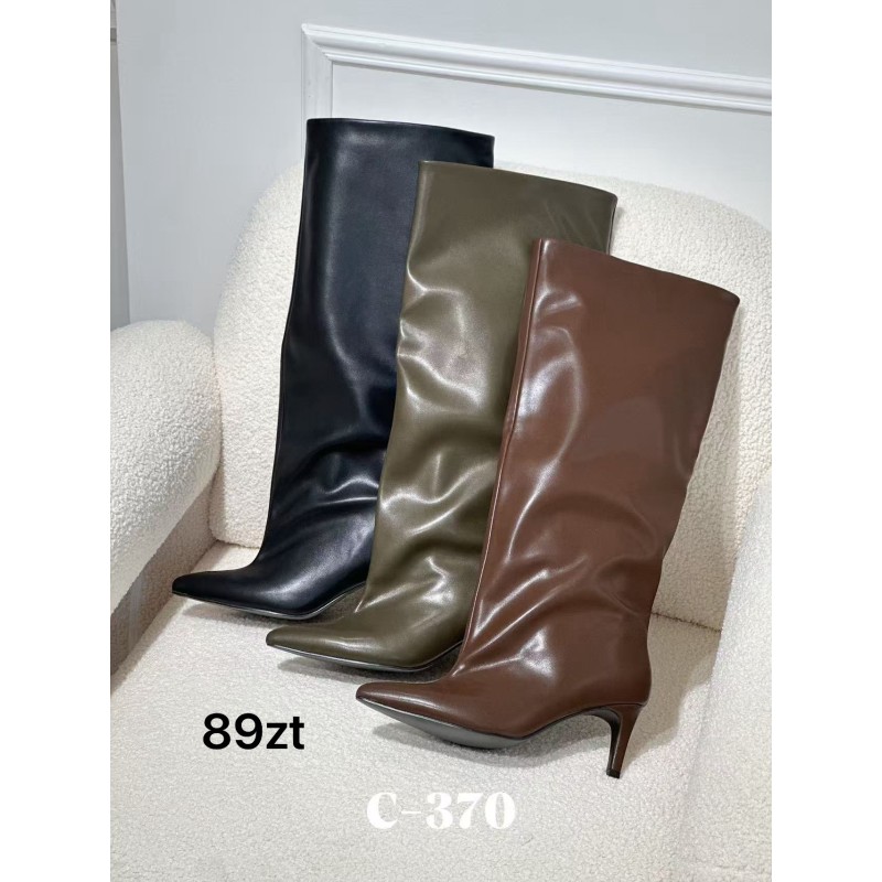 Buty Botki DAMSKIE (36-41,12par)Kolor Jak na zdzięciuu