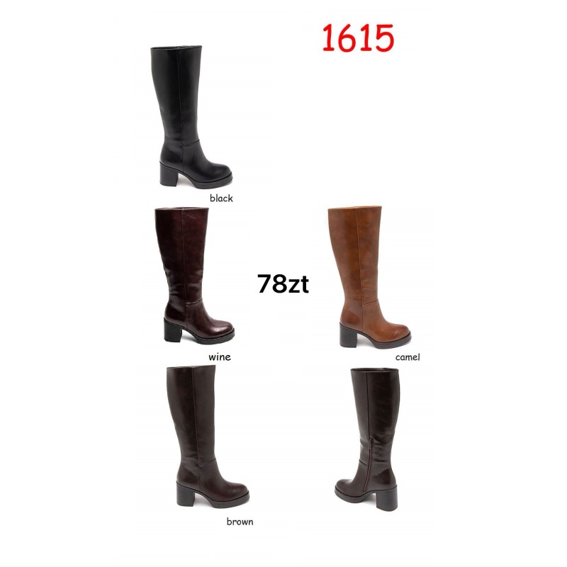 Buty Botki DAMSKIE (36-41,12par)Kolor Jak na zdzięciuu