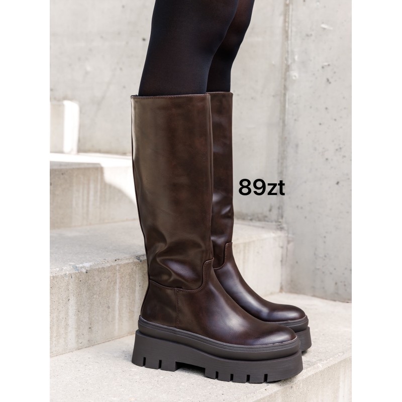 Buty Botki DAMSKIE (36-41,12par)Kolor Jak na zdzięciuu