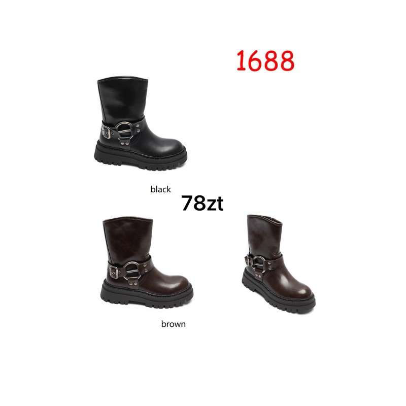 Buty Botki DAMSKIE (36-41,12par)Kolor Jak na zdzięciuu