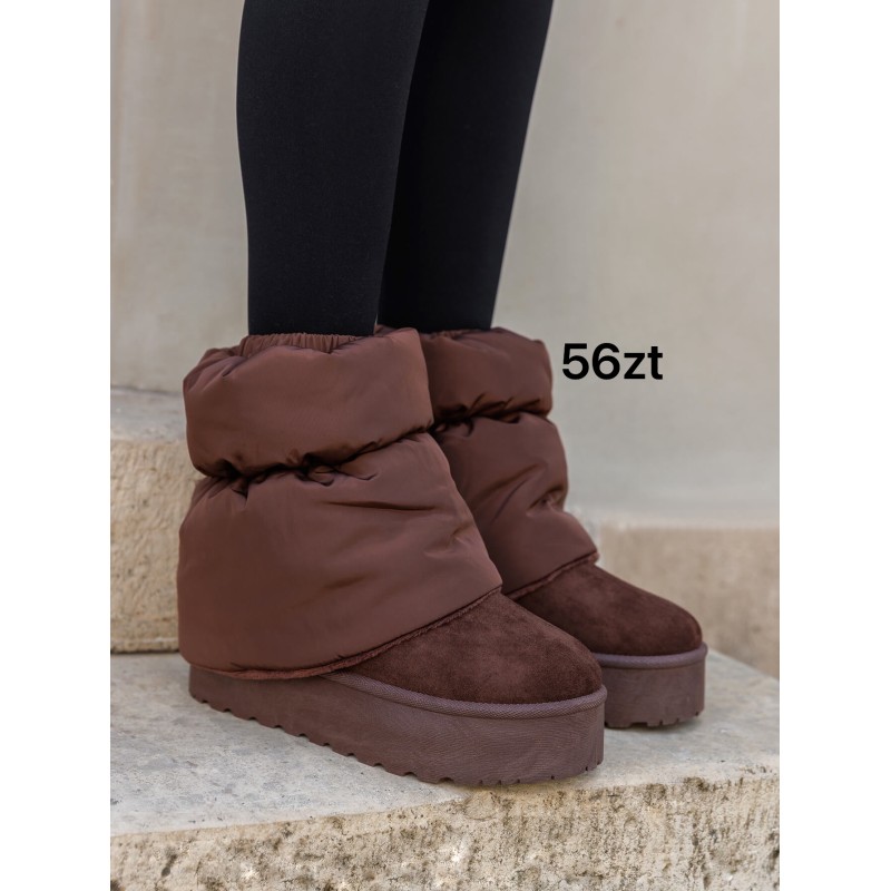 Buty Botki DAMSKIE (36-41,12par)Kolor Jak na zdzięciuu