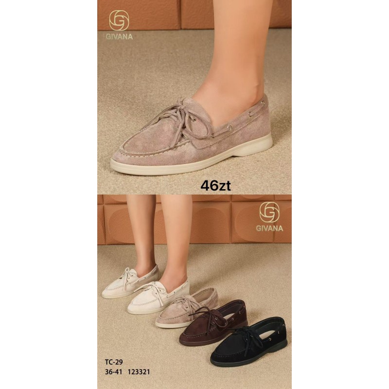 Buty Mokasyny DAMSKIE (36-41,12par)Kolor Jak na zdzięciuu