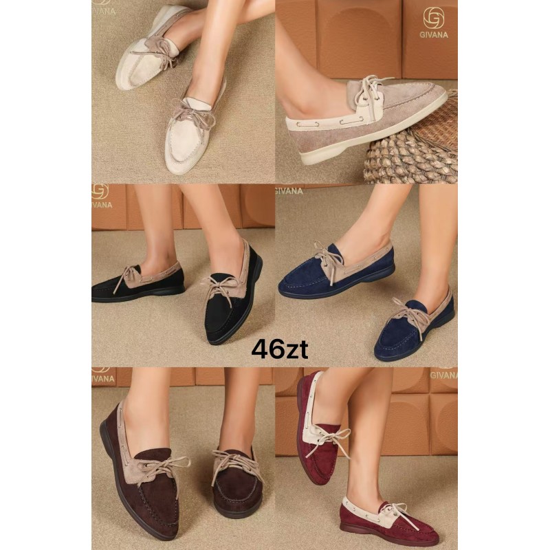 Buty Mokasyny DAMSKIE (36-41,12par)Kolor Jak na zdzięciuu