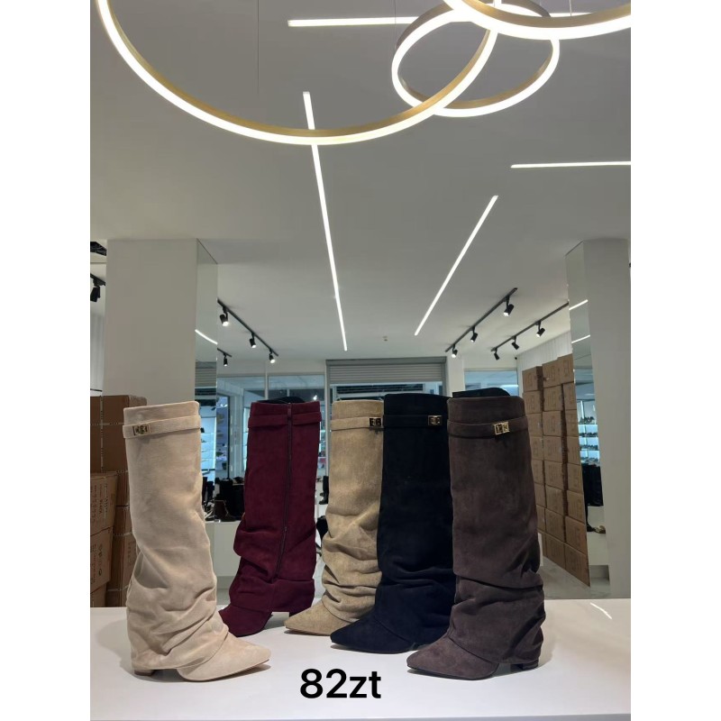 Buty Botki DAMSKIE (36-41,12par)Kolor Jak na zdzięciuu