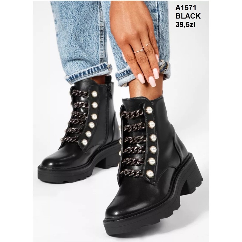 Buty Botki DAMSKIE (36-41,12par)