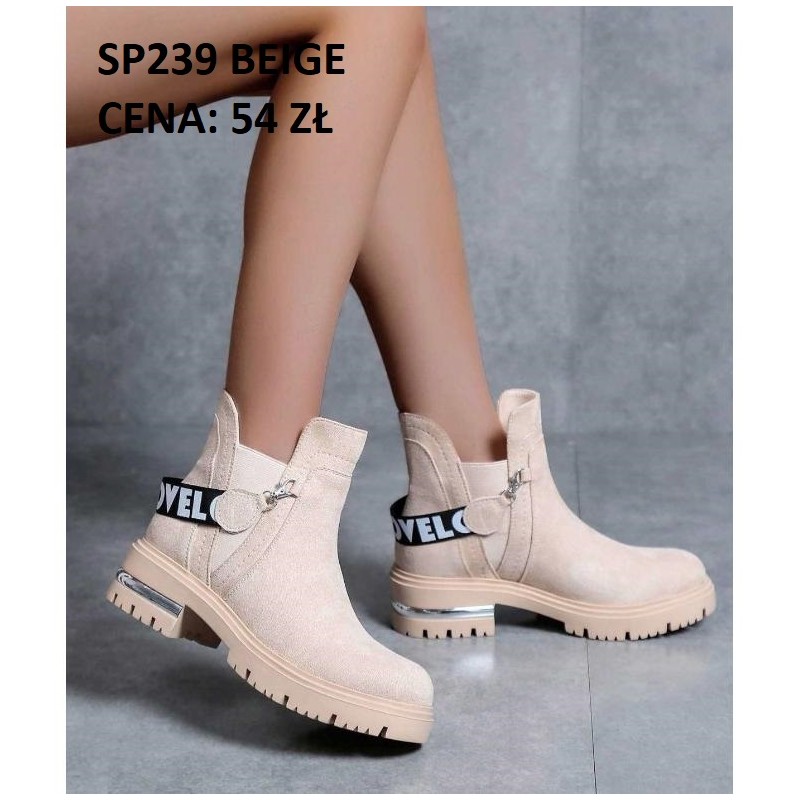Buty Botki DAMSKIE (36-41,12par)