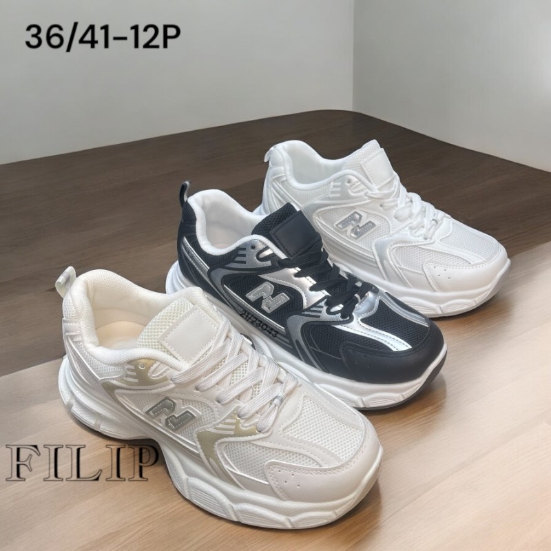 Buty Sportowe DAMSKIE (36-41,12par)