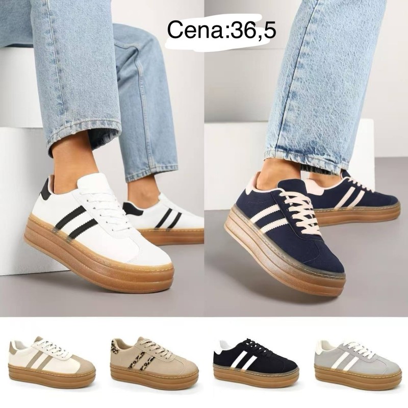 Buty Sportowe DAMSKIE (36-41,12par)