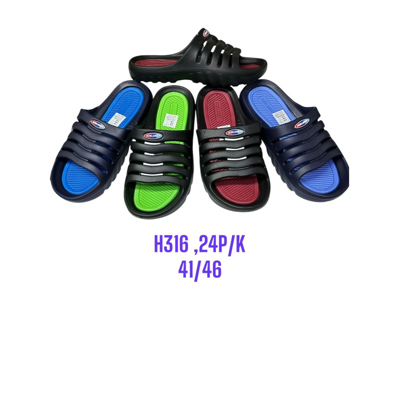 Buty Klapki MĘSKIE (41-46,24par)