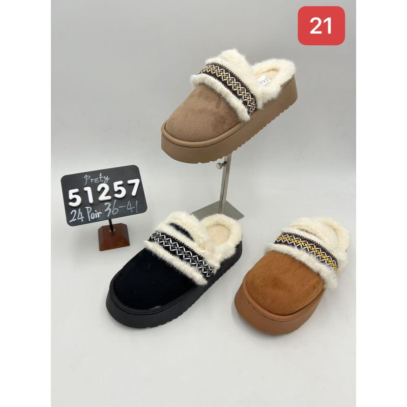 Buty Kapcie DAMSKIE (36-41,24par)