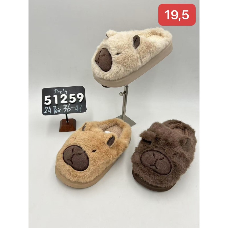 Buty Kapcie DAMSKIE (36-41,24par)