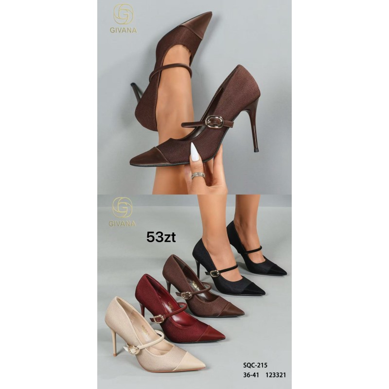 Buty Czołenka DAMSKIE (36-41,12par)