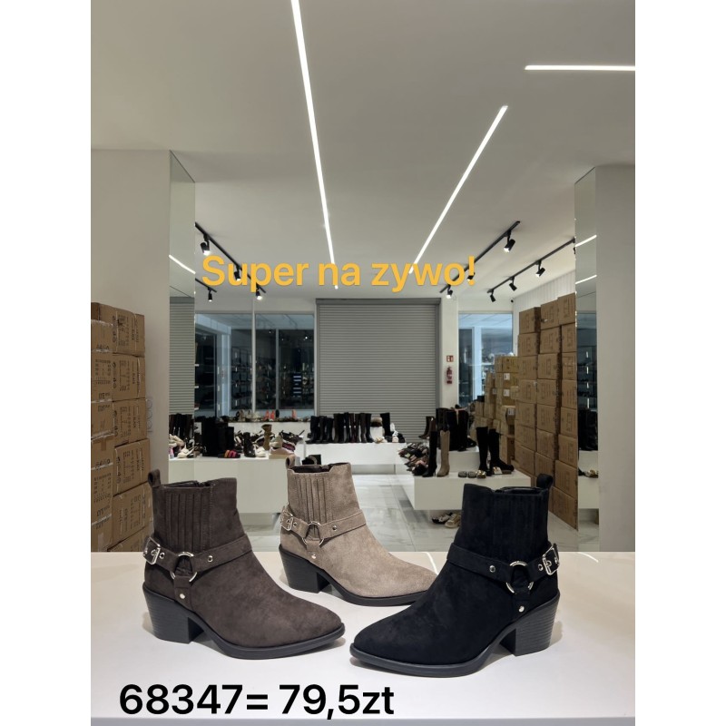 Buty Botki DAMSKIE (36-41,12par)