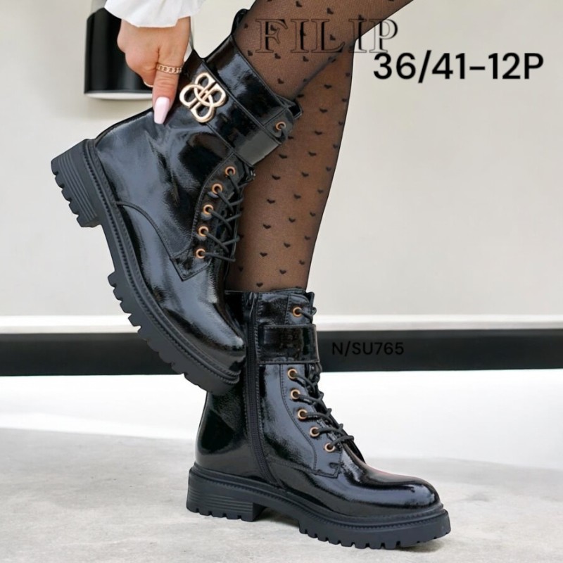 Buty Botki DAMSKIE (36-41,12par)
