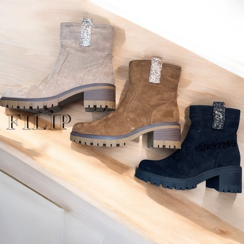 Buty Botki DAMSKIE (36-41,12par)
