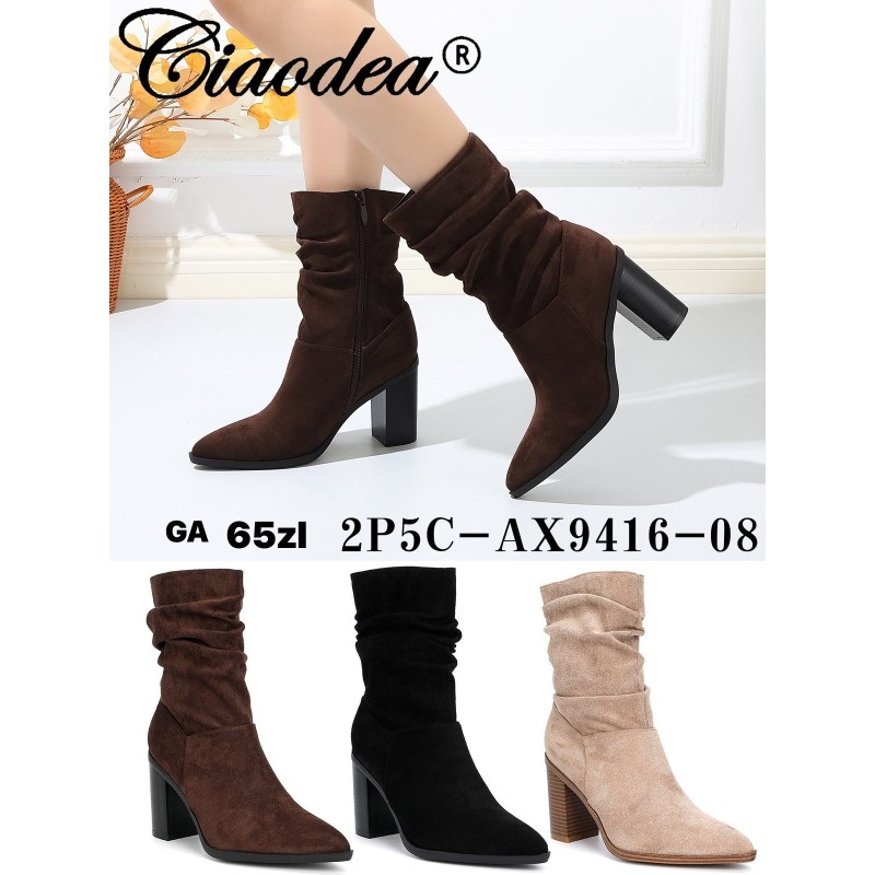 Buty Botki DAMSKIE (36-41,12par)