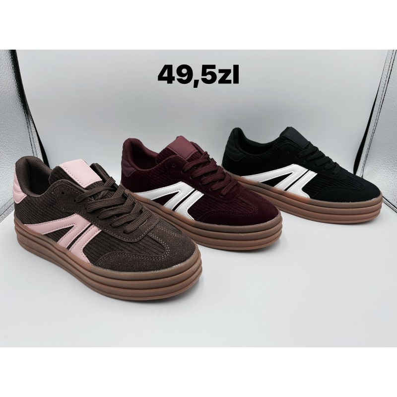 Buty Sportowe DAMSKIE (36-41,12par)