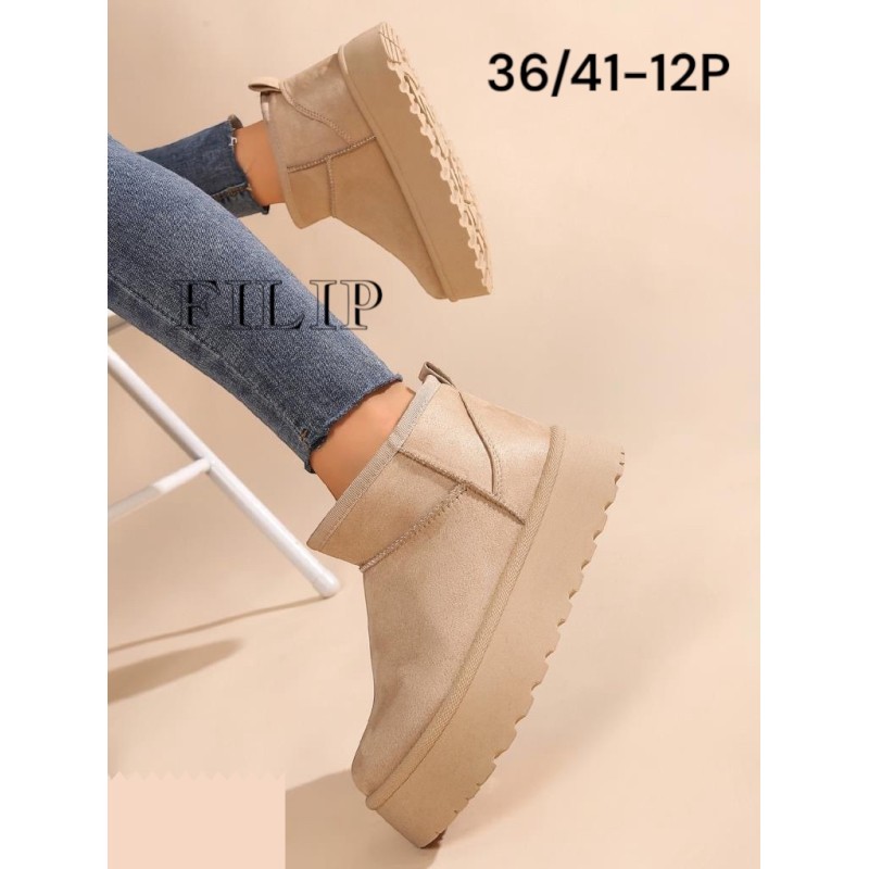 Buty Botki DAMSKIE (36-41,12par)