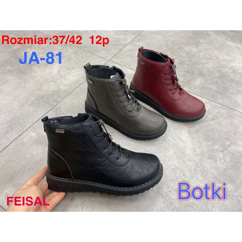 Buty Botki DAMSKIE (37-42,12par)