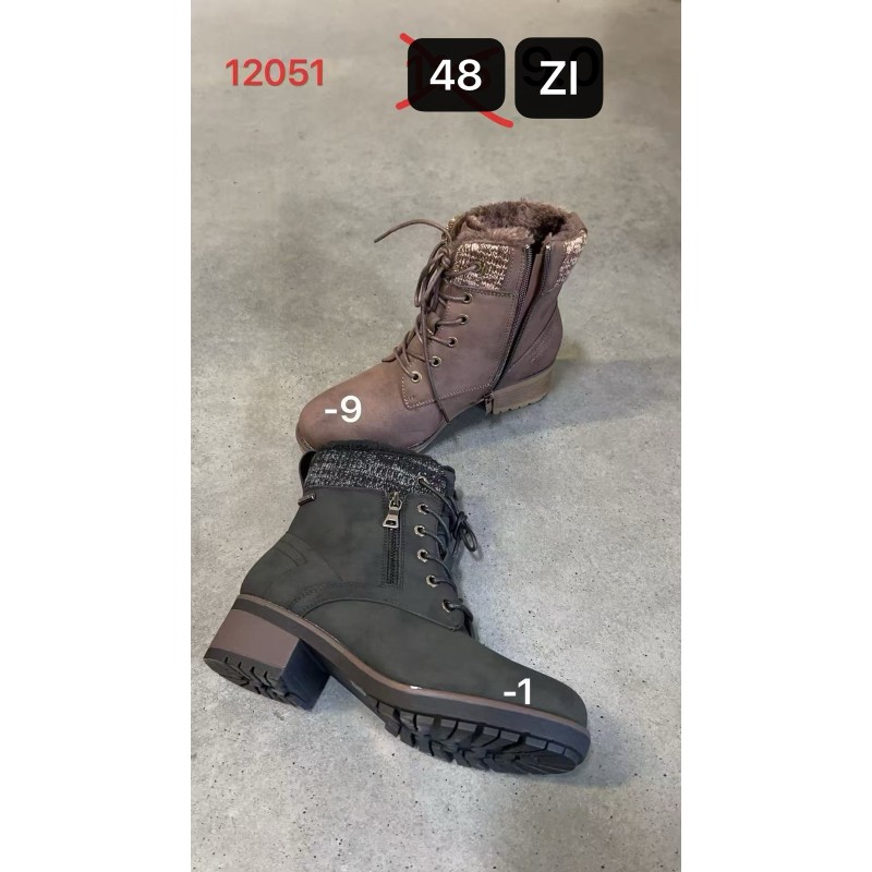 Buty Botki DAMSKIE (36-42,12par)