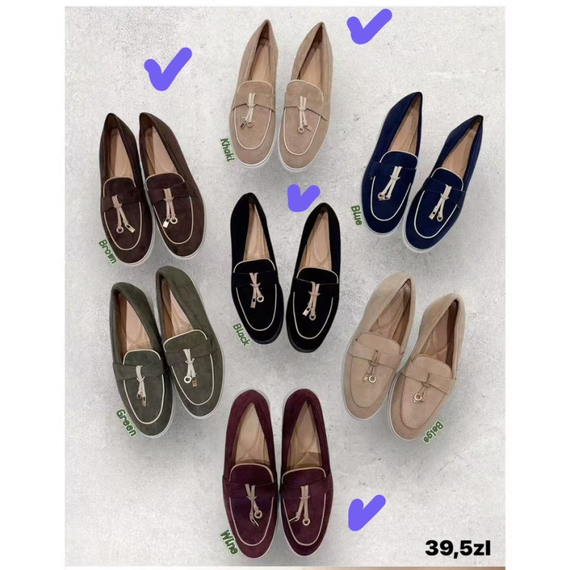 Buty Półbuty DAMSKIE (36-41,12par)