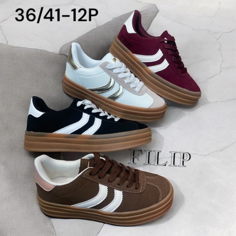 Buty Sportowe DAMSKIE(36-41,12par)