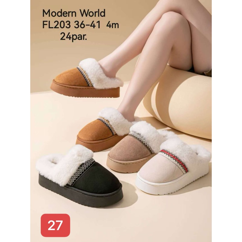 Buty Kapcie DAMSKIE(36-41,24par)