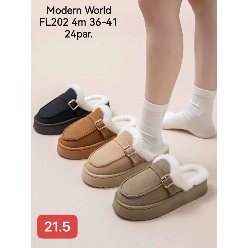 Buty Kapcie DAMSKIE(36-41,24par)