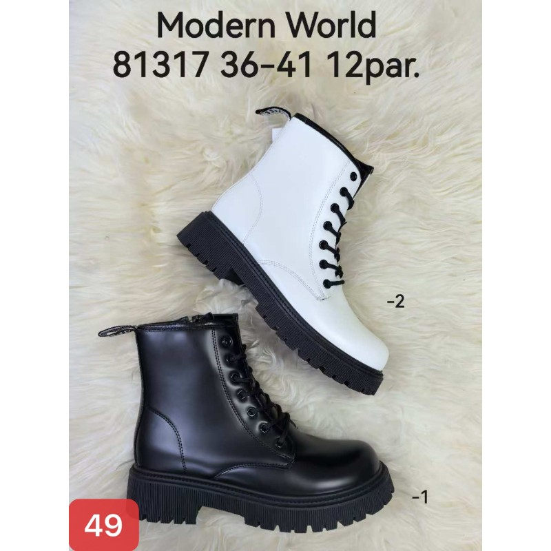 Buty Botki DAMSKIE(36-41,12par)