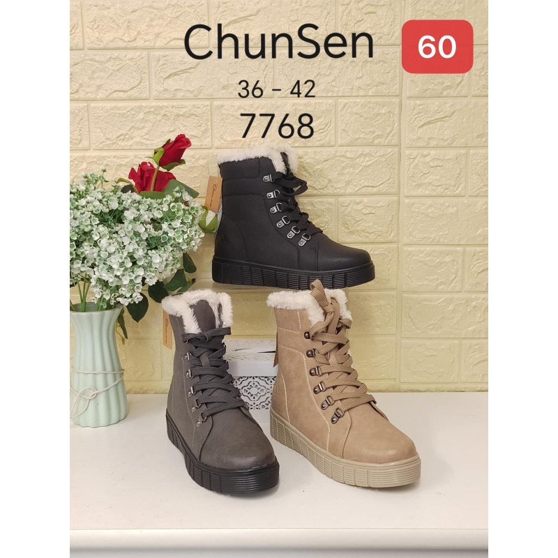 Buty Botki DAMSKIE(36-41,12par)