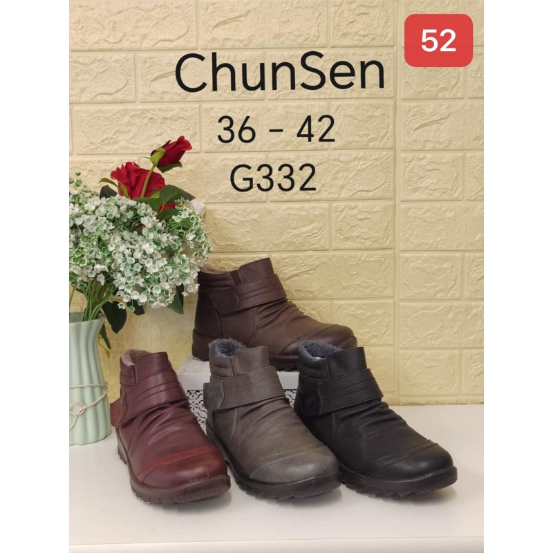 Buty Botki DAMSKIE(36-42,12par)